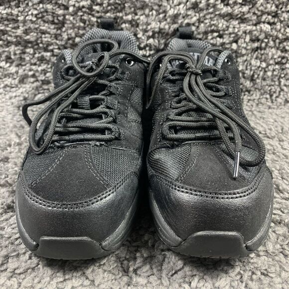 Brahma Work Shoes Adan Steel Toe Slip & Oil Resistant Mens Size 7 Black Suede - Picture 6 of 8